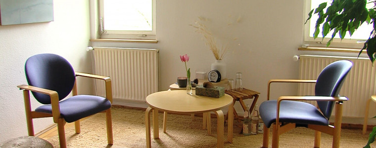 Beratungszimmer beim Arbeitskreis Leben